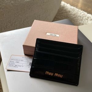 Miu miu card holder - Gem